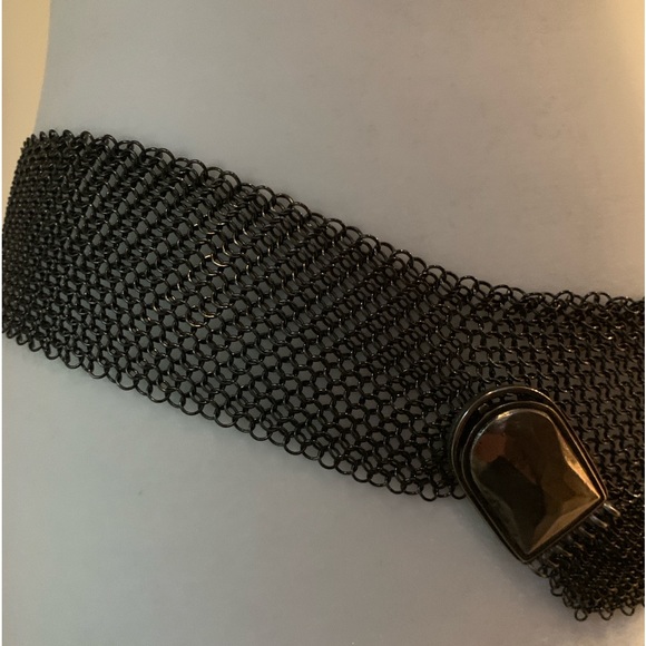 Rare Vintage Ring Mesh Wrap Belt - Picture 5 of 8